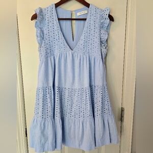 Eyelet Romper By Mustard Seed